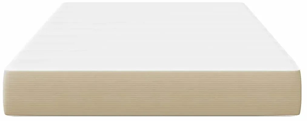 vidaXL Στρώμα Κρεβατιού με στρώμα Φασκόμηλο 120 x 200 cm ύφασμα