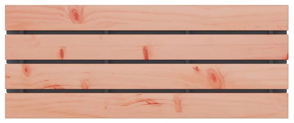 vidaXL Παγκάκι κήπου Ανθρακί 100 x 40 x 43 εκ Ατσάλι