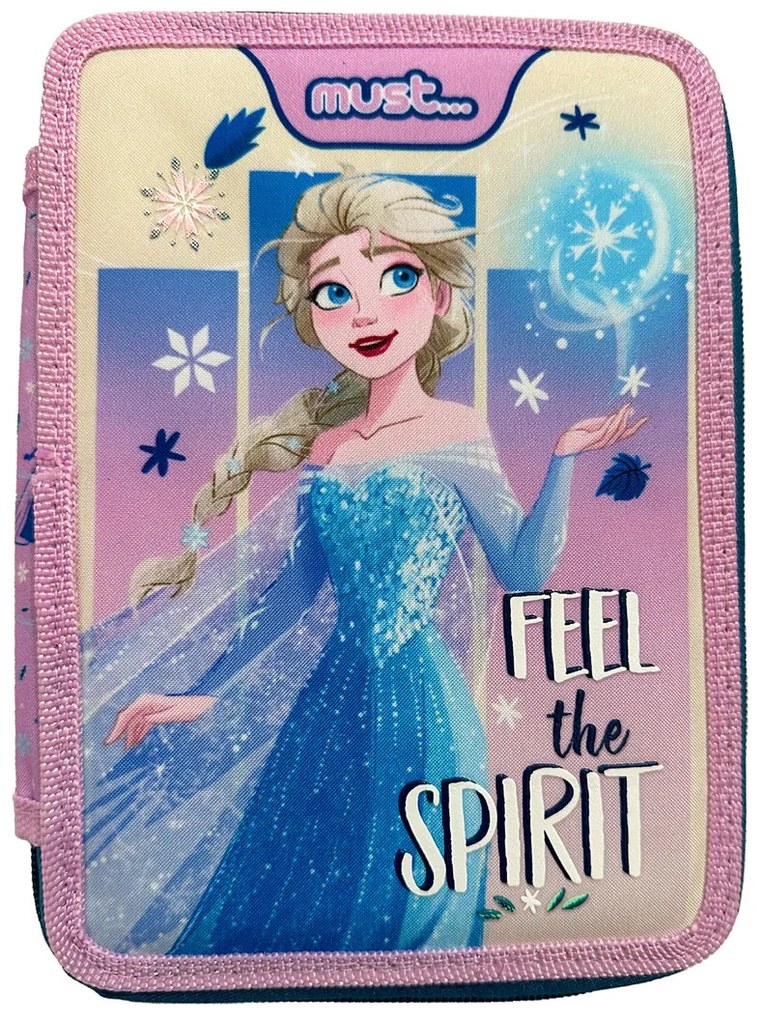 Κασετίνα Διπλή Γεμάτη (21x15x5) Must Frozen Feel The Spirit 564317