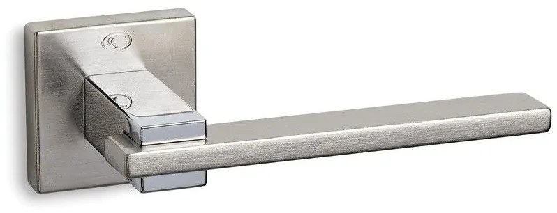 Convex 745 Ματ Νίκελ/Χρώμιο Πόμολο Μπάνιου-Ροζέτα(Ζεύγος)