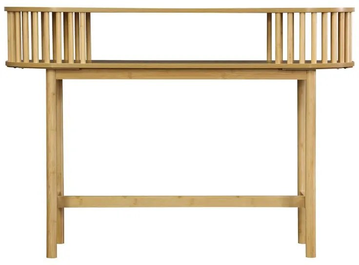 Κονσόλα Nodial MDF/Bamboo σε φυσική απόχρωση 120x39x85εκ 120x39x85 εκ.