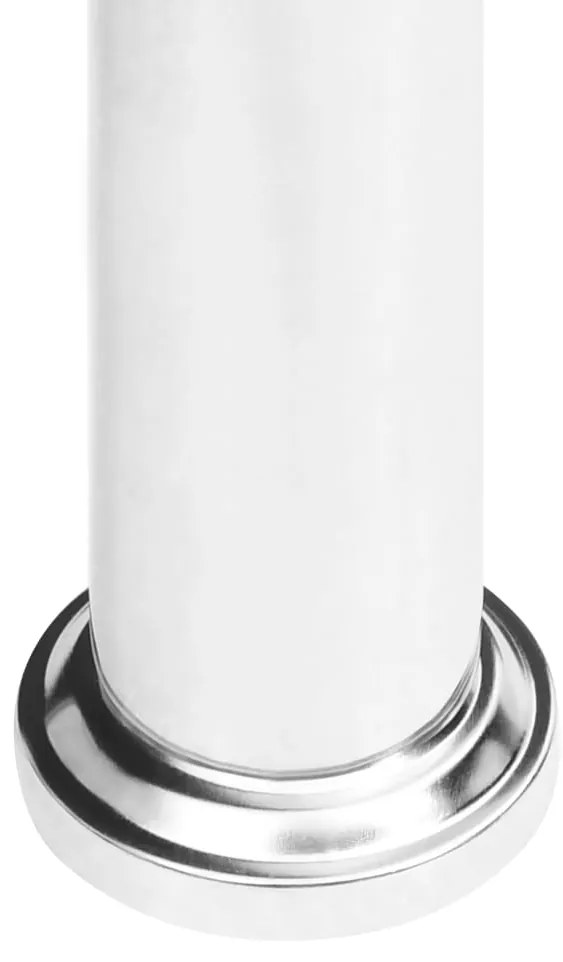 vidaXL Τραπέζι Βοηθητικό Μαύρο 45 x 50 x 45 εκ. από Ψημένο Γυαλί