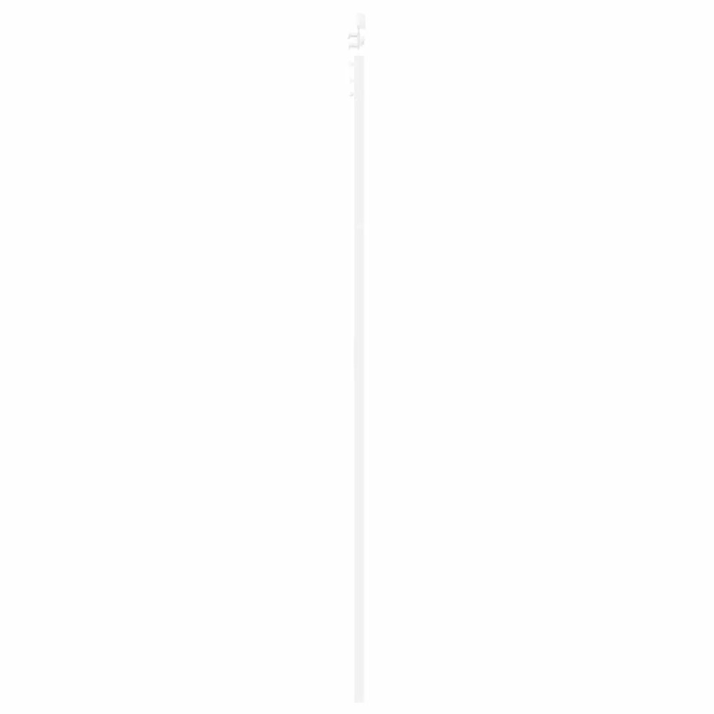 vidaXL Συρόμενη Πόρτα ORKDAL Λευκό 78 x 232 cm Ξύλο και μέταλλο