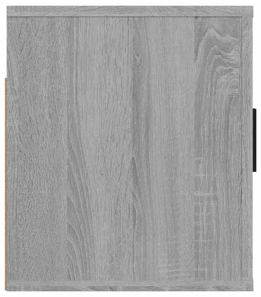 vidaXL Έπιπλα Τηλεόρασης Επιτοίχια Sonoma Δρυς 80x34,5x40 εκ