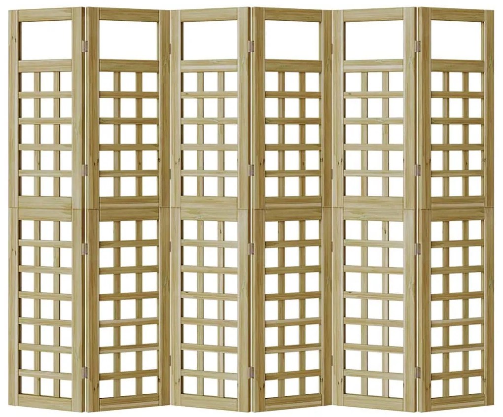 vidaXL Παραβάν ιδιωτικότητας Καφέ 240 x 180 cm