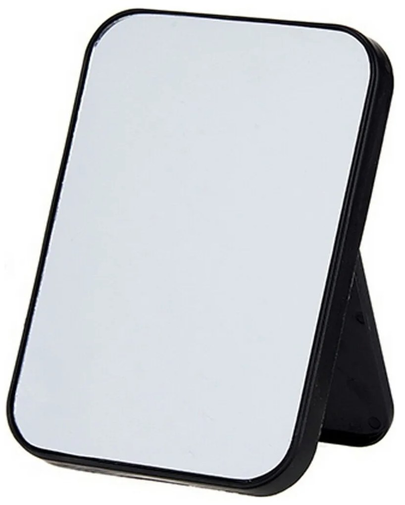 Καθρέφτης με Υποστήριξη Berilo Λευκό Μαύρο πολυπροπυλένιο 1,7 x 20 x 14 cm 14 x 20 x 1,7 cm (12 Μονάδες)