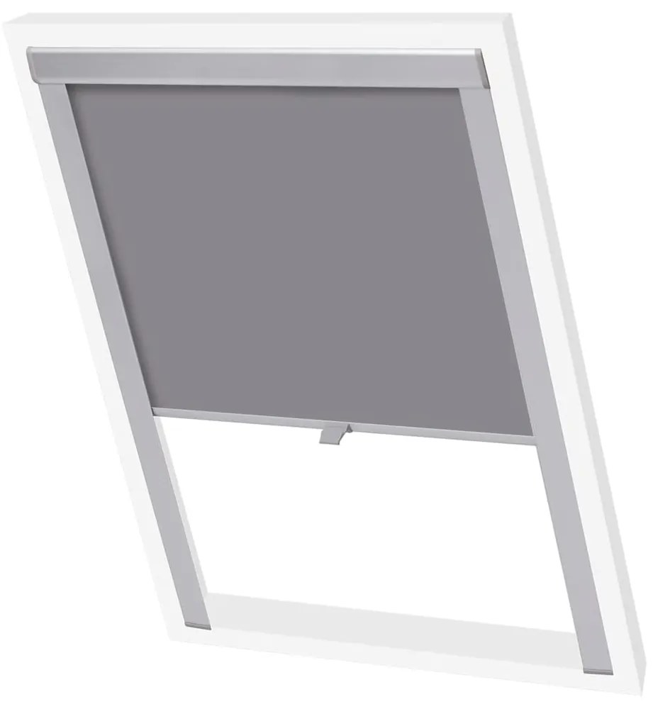 vidaXL Στόρι Ρόλερ Συσκότισης (Blackout) Γκρι CK04