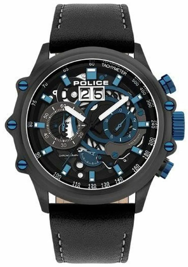 Ανδρικά Ρολόγια Police PL16018JSU02 (Ø 48 mm)