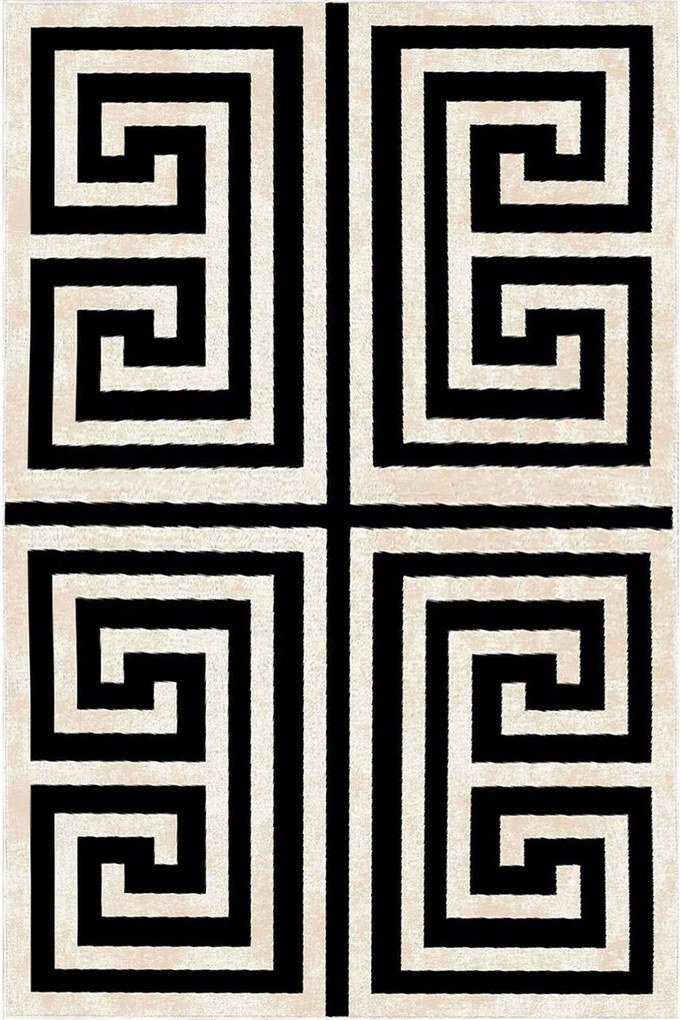 Χαλί ELS2238 Black-White Conceptum Hypnose 100X300cm