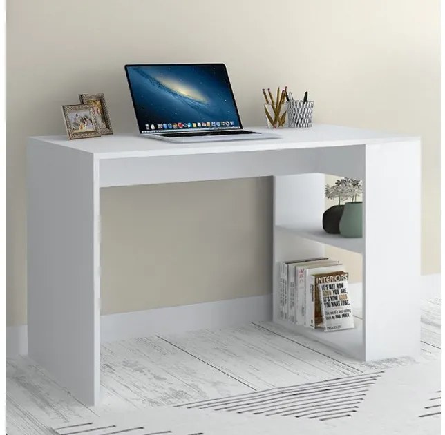 Γραφείο εργασίας Mikro Megapap λευκό 120x60x75εκ. GP028-0100,2-GP028-0100,2-Λευκό GP028-0100,2