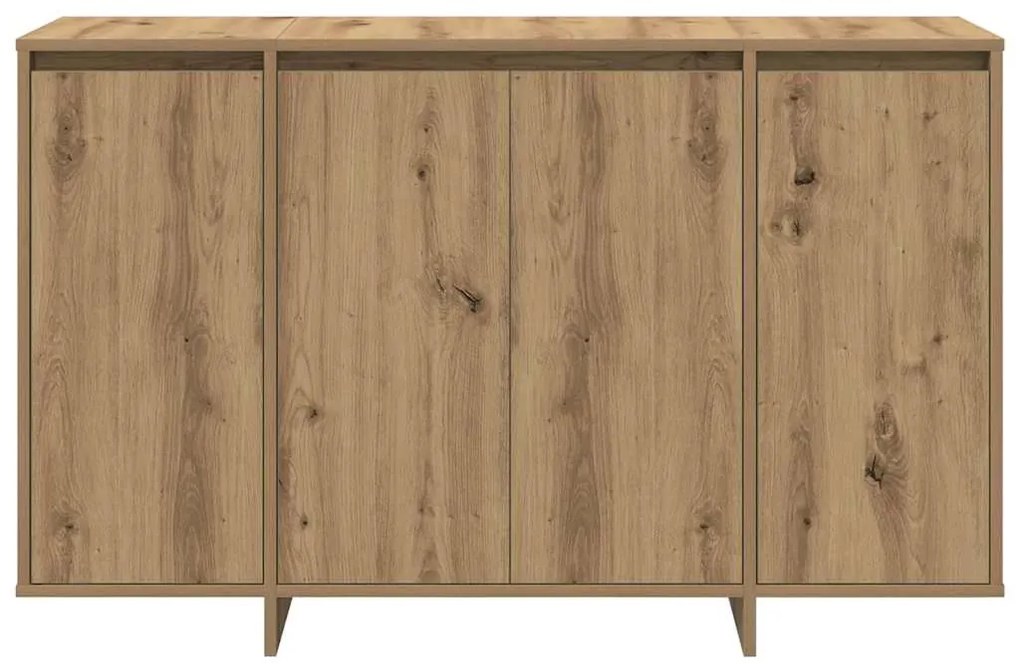 vidaXL Πλαϊνό γραφείο artisan δρυς 120 x 41 x 75 εκ.