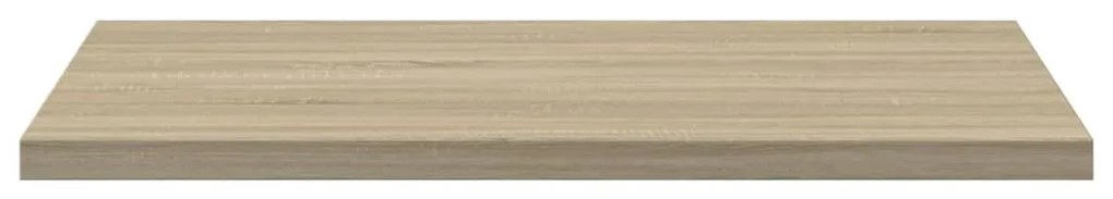 vidaXL Ράφια Βιβλιοθήκης 4 τεμ. Sonoma Δρυς 40x40x1,5 εκ. Μοριοσανίδα