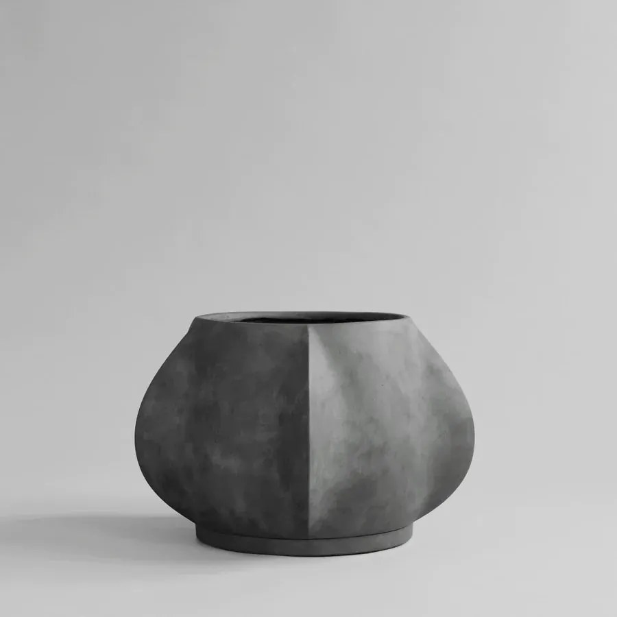 Arket Medio Κασπώ Σκούρο Γκρι Σκυρόδεμα 52.5x52.5xΗ33cm 101 COPENHAGEN