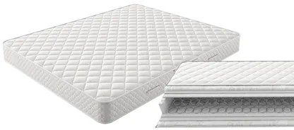 Greco Strom Στρώμα Ύπνου Ορθοπεδικό Ημίδιπλο 110x190x19cm (Πλάτος 101-110cm) Greco Strom Basic Moon BEST-40-4772