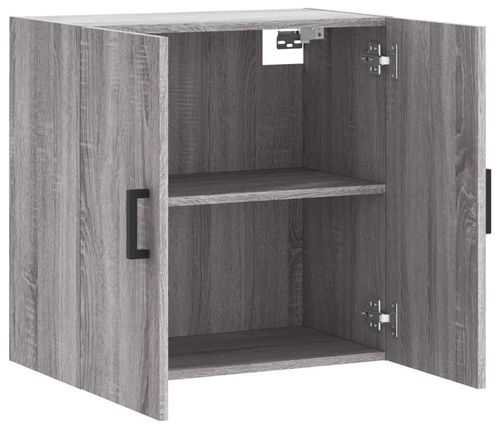 vidaXL Ντουλάπι Τοίχου Γκρι Sonoma 60x31x60 εκ. από Επεξεργασμένο Ξύλο