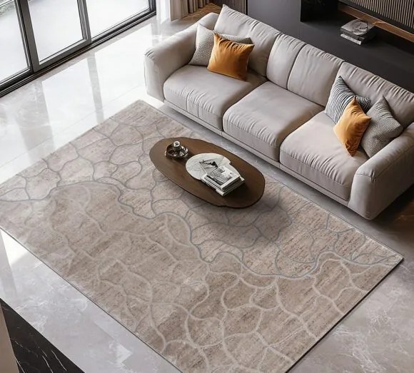 Beauty Home Χαλί Zenia Art 9442 Μπεζ,Γκρι 165x230