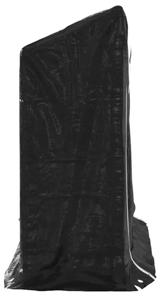 vidaxL Ράφι για καυσόξυλα με κάλυμμα βροχής 200,5x41x110,5 εκ.