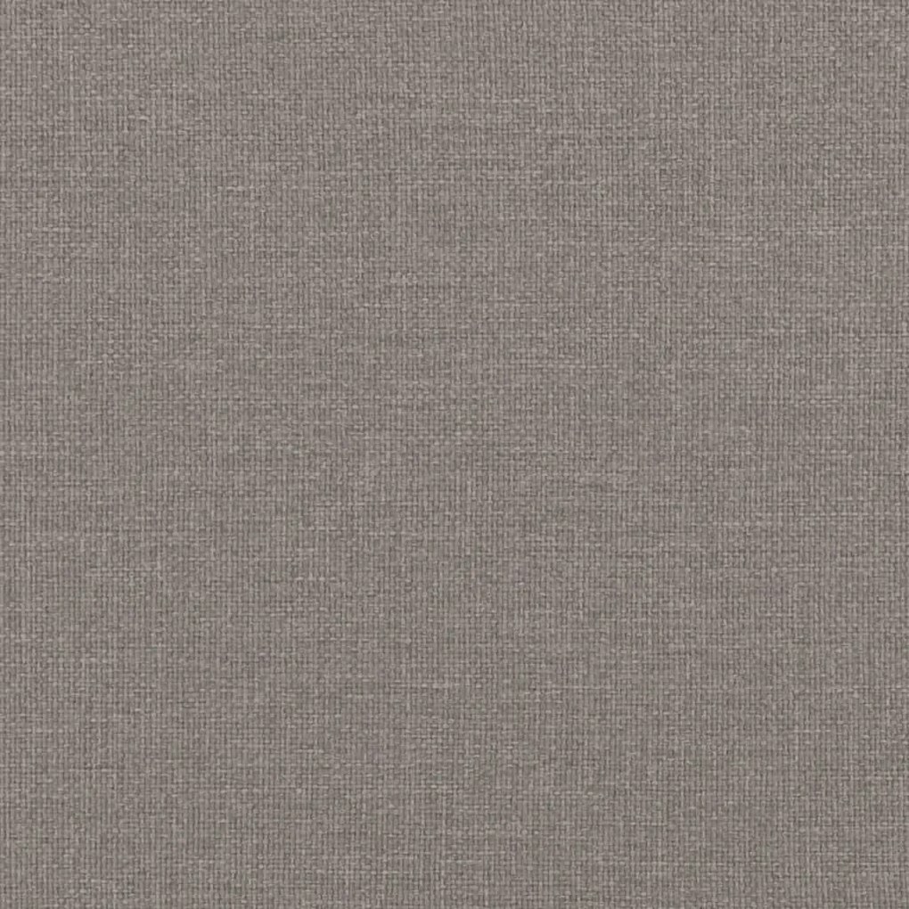 vidaXL Υποπόδιο Taupe 60x50x41 εκ. Υφασμάτινο