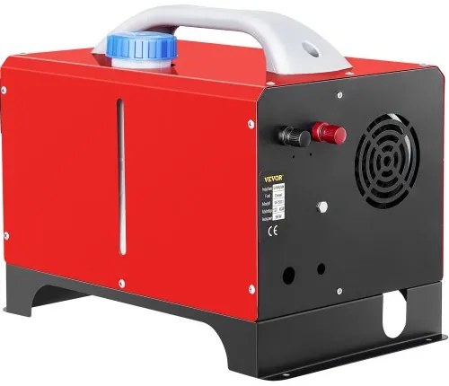 VEVOR NEW Diesel Air Heater, 5KW 12V Parking Heater, Mini Truck Heater, Single Outlet Hole, with Black LCD, Remote Control, Fast Heating Diesel Heater, For RV Truck, Boat, Bus, Car Trailer, Motorhomes
