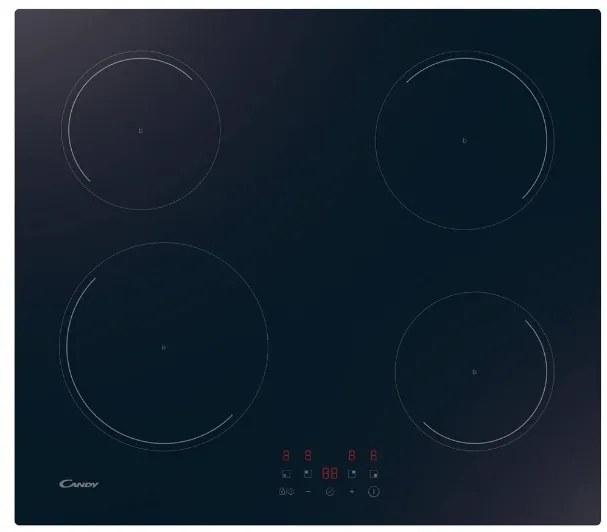 Candy CI642CBB Επαγωγική Εστία Αυτόνομη 59x52 cm