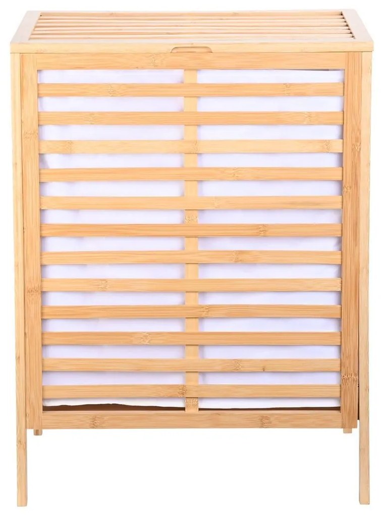 Estia Καλάθι Απλύτων Bamboo Essentials 60lt Διπλό