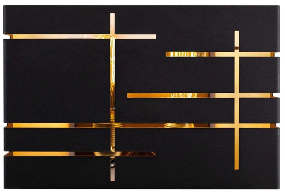 Φωτιστικό Τοίχου - Απλίκα 892OPV1349 35x10x22cm E27 40W Black Opviq