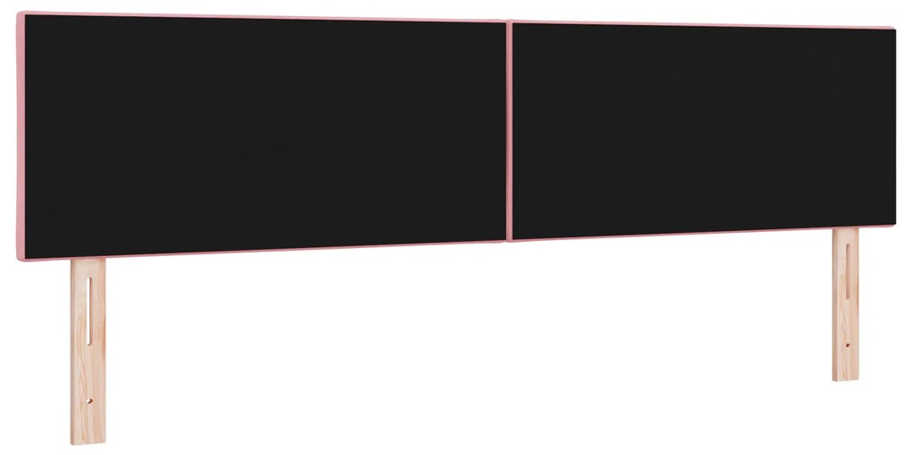 vidaXL Κεφαλάρι  Pink Diamond Blocks, 180cm βελούδο