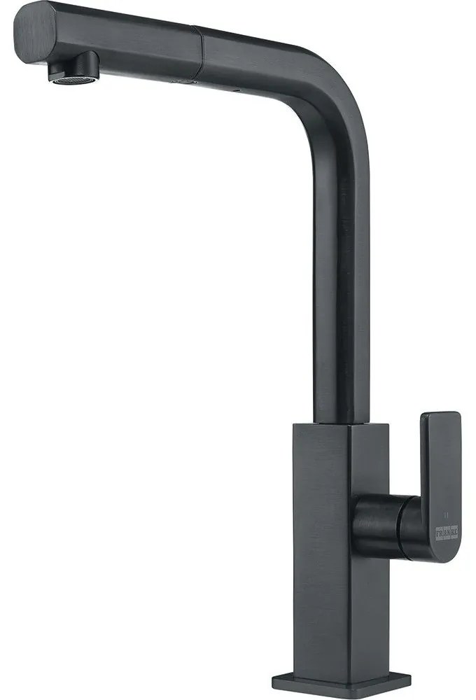 Franke Μπαταριες Κουζινας Mythos Ντους Steel Black