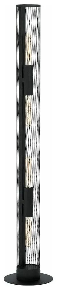 Φωτιστικό Δαπέδου 43537 Redcliffe 4/E27 Black Eglo Metal