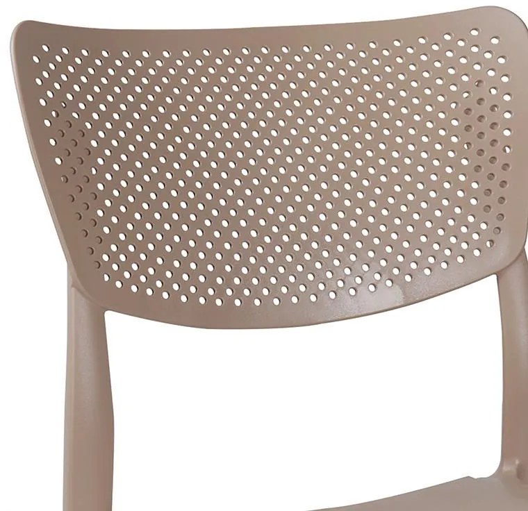 Καρέκλα Ignite PP cappucino 44x53x84 εκ.