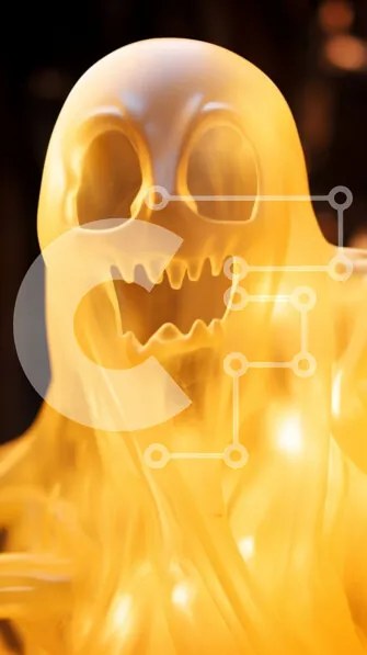 Intra Συλλεκτικό Ξύλινο Παζλ Plywood 4mm - Διαφανές ειδώλιο φαντασμάτων στο τραπέζι Σε Ξύλινο Κουτί - Διαστάσεις Puzzle: 10x10 cm – 25 κομμάτια