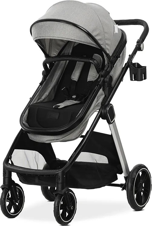 BABY STROLLER ASPEN GREY 2in1 with transformable s