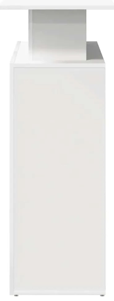 vidaXL Γραφείο υποδοχής Λευκό 100x40x104 cm Κατασκευασμένο ξύλο
