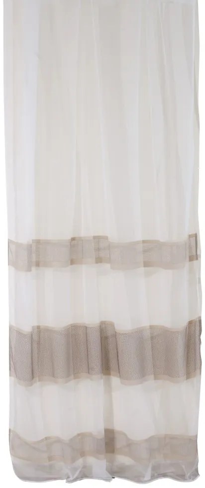 Κουρτίνα 140x270 Με Τρέσα Anna Riska Cuba 7 Beige