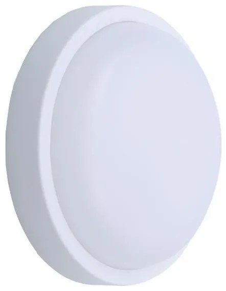 Φωτιστικό Τοίχου Στρ/λό IP54 18W 6500K Πλαστικό Λευκό 145-20039 Eurolamp-145-20039-Λευκό 145-20039