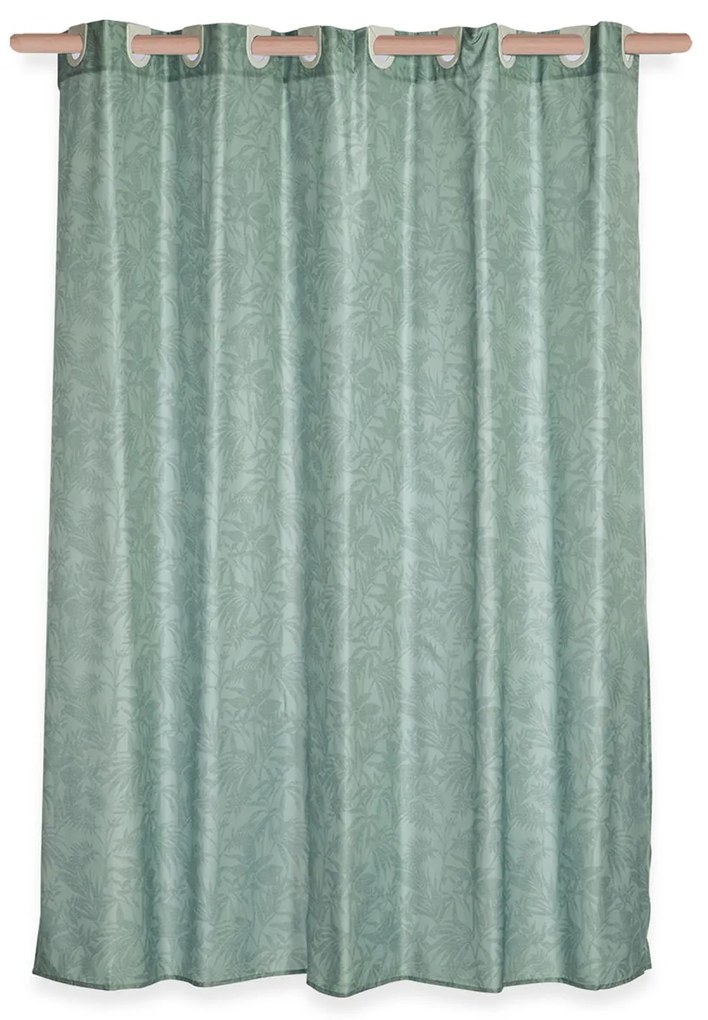 Κουρτίνα Μπάνιου (180x180) Με Τρουκς Nef-Nef Homeware Dazier Frosty Green