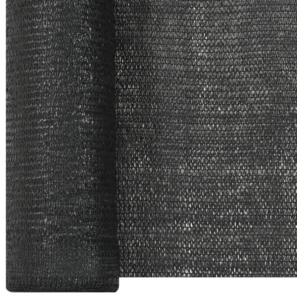 vidaXL Δίχτυ Σκίασης Μαύρο 1,8 x 10 μ. από HDPE 150 γρ./μ²