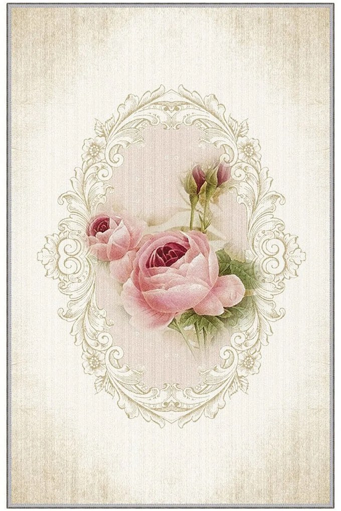 Χαλί Eexfab669 369HFT1646 Cream-Pink Conceptum Hypnose 80X120cm