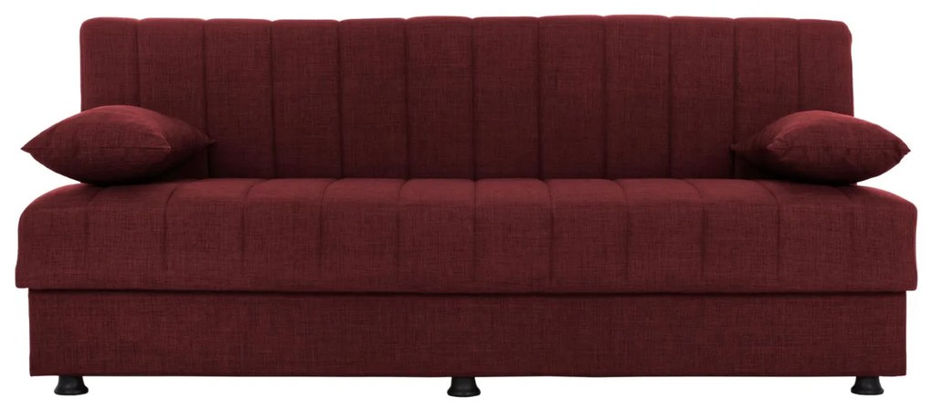 Καναπές - Κρεβάτι Andri 3θέσιος Κόκκινο 180x72x77 εκ. 180x72x77 εκ.