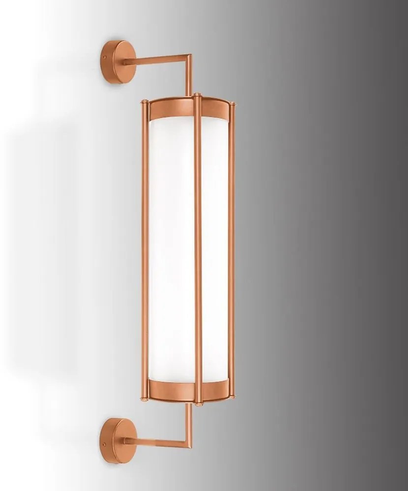 Φωτιστικό Τοίχου 01484 5W LED 3000K 400Lm 16,5x70cm Copper Luma