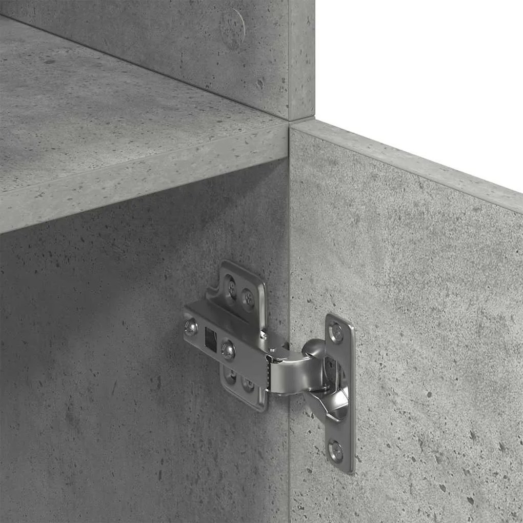 Ντουλάπι κουζίνας σκυρόδεμα γκρι 57x41,5x131,5 cm - Γκρι