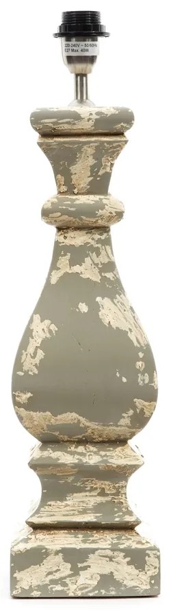 Artekko Camille Βάση Επιτραπέζιας Λάμπας Ξύλο/Μέταλλο (14x14x56)cm