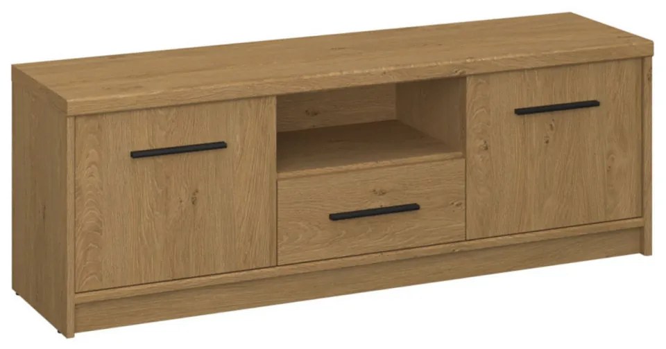 Έπιπλο TV Pavi Βελανιδιά 124.6x33.8x44.2cm