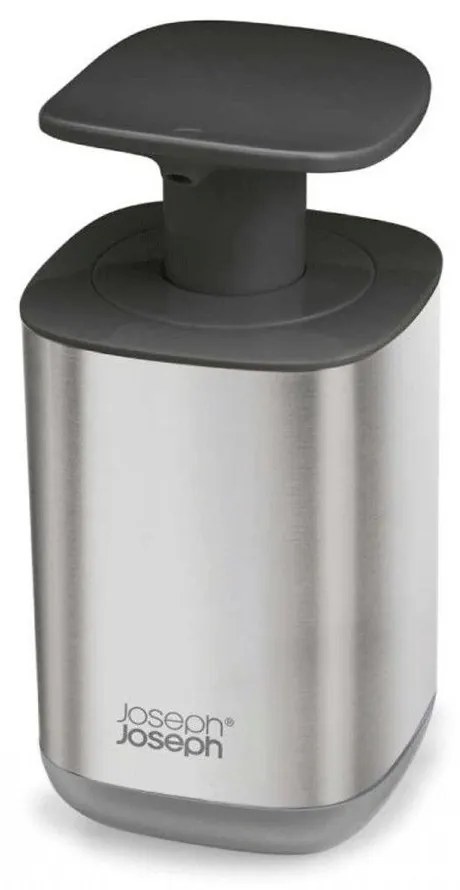 Δοχείο Κρεμοσάπουνου Presto 85164 16x8cm Inox-Anthracite Joseph Joseph Stainless Steel