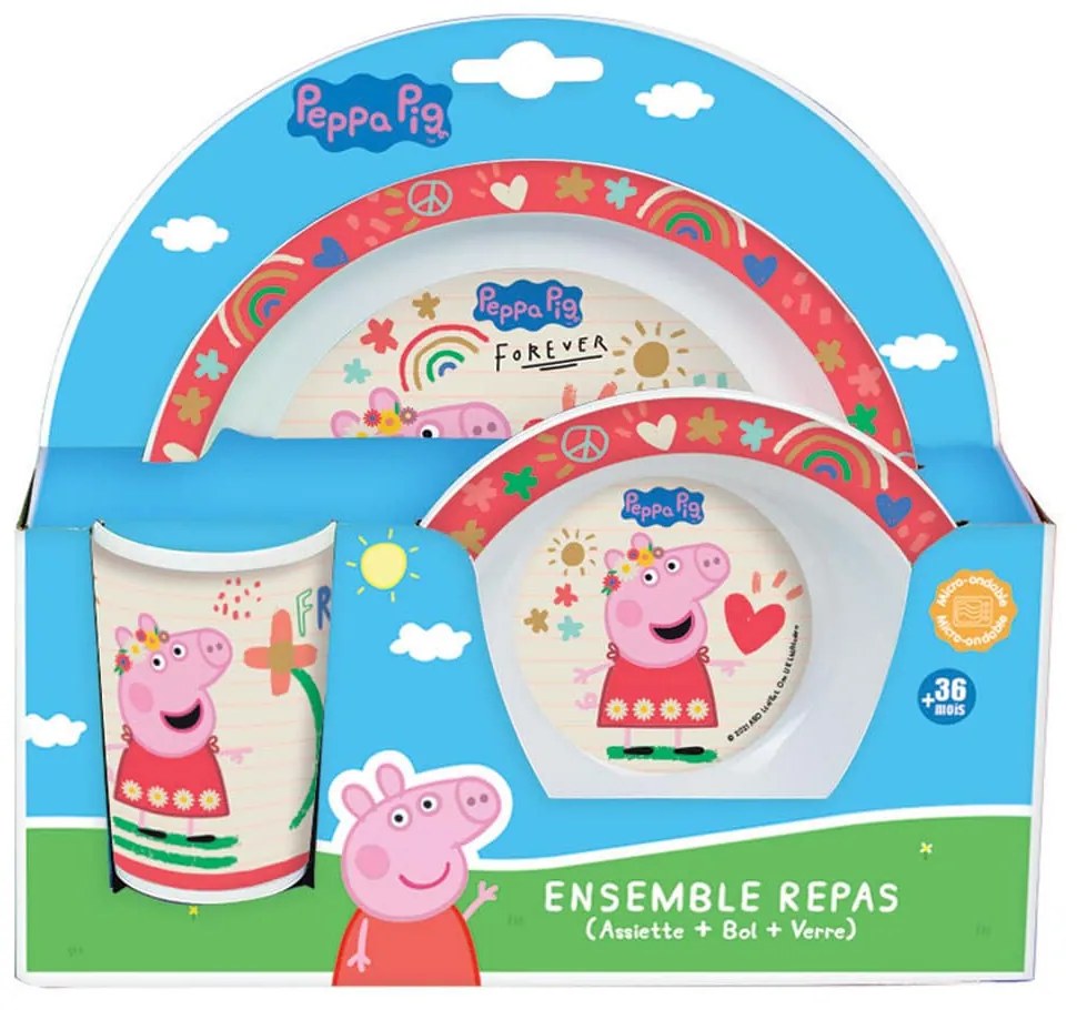 Peppa Pig παιδικό σερβίτσιο φαγητού (006105) - 006105 - 006105