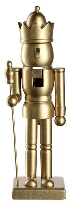 Διακοσμητικός Καρυοθραύστης Magico 047352L 25cm Gold Leonardo