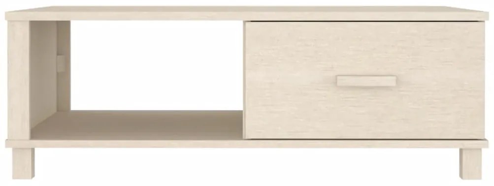 vidaXL Τραπεζάκι Σαλονιού HAMAR Μελί 100x55x35 εκ. Μασίφ Ξύλο Πεύκου