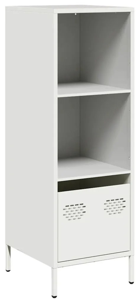 vidaXL Ντουλάπι Λευκό 35x39x103,5 εκ. από Χάλυβα