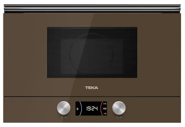 Teka ML 8220 BIS L LB Εντοιχιζόμενος Φούρνος Μικροκυμάτων 22lt London Brick Brown