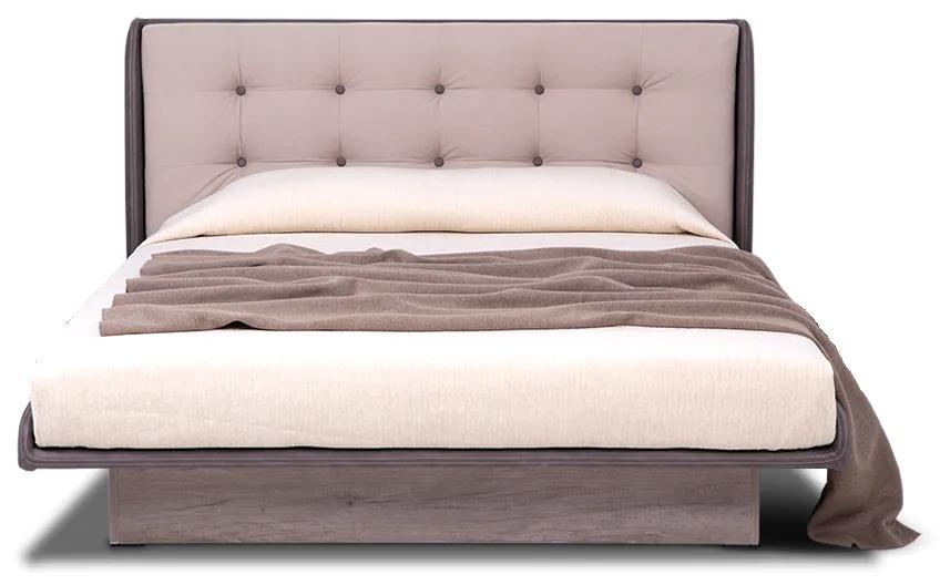Κρεβάτι ξύλινο με δερμάτινη/ύφασμα RAFFAELLO 140x200 DIOMMI 45-811